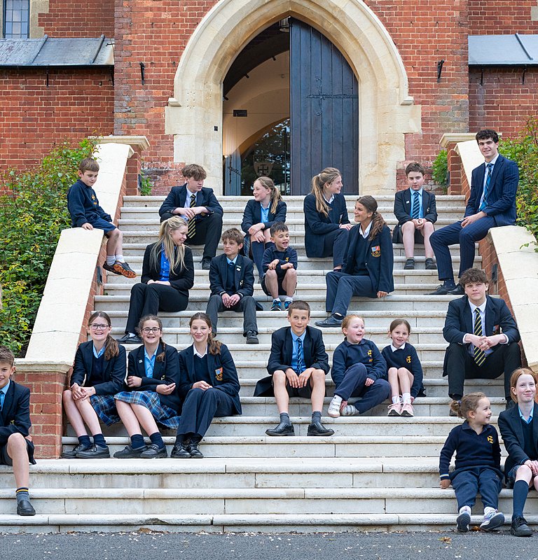 All year groups front steps Summer 2026 (2)