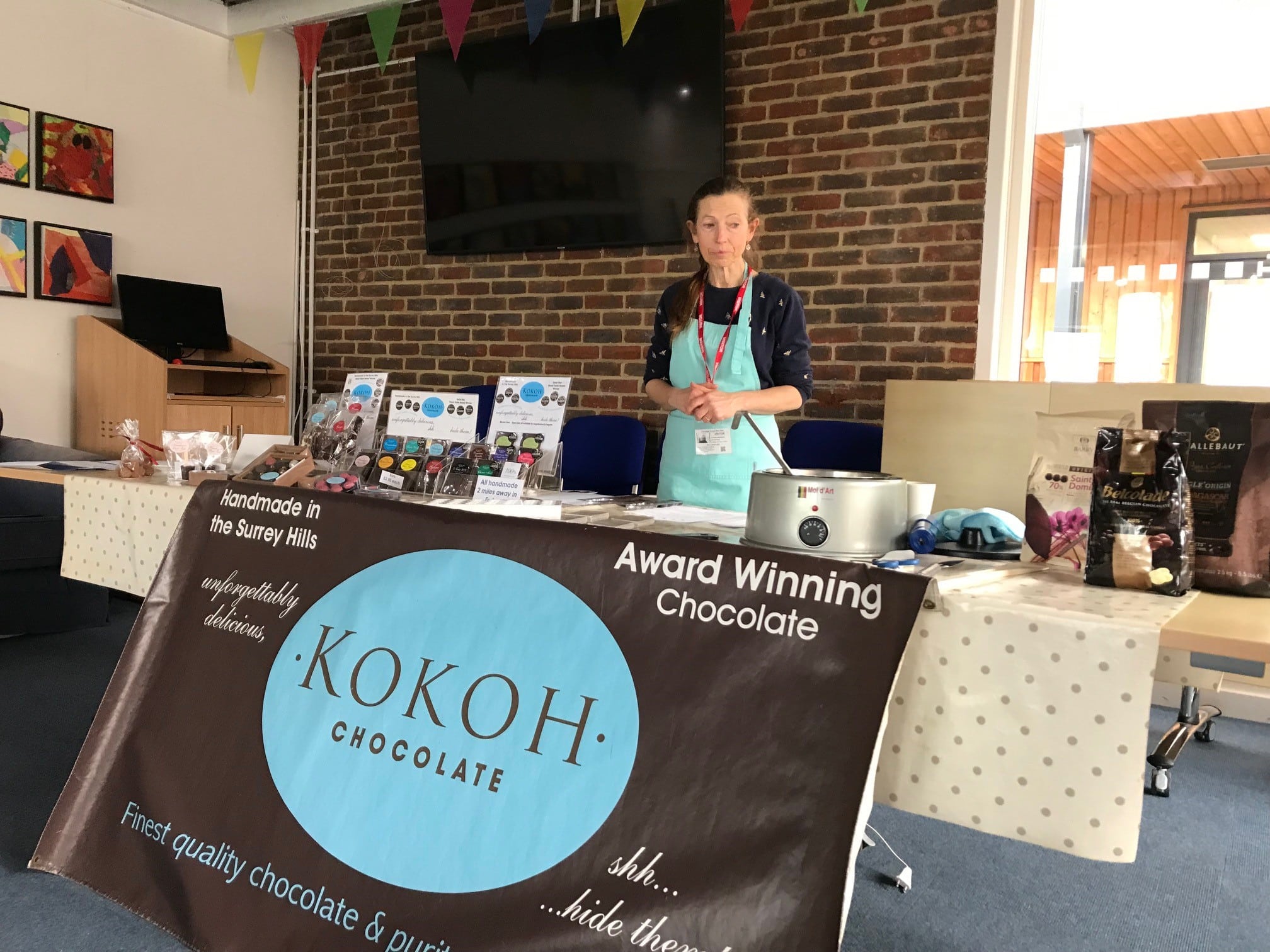 CHOCOLATE LADY VISIT