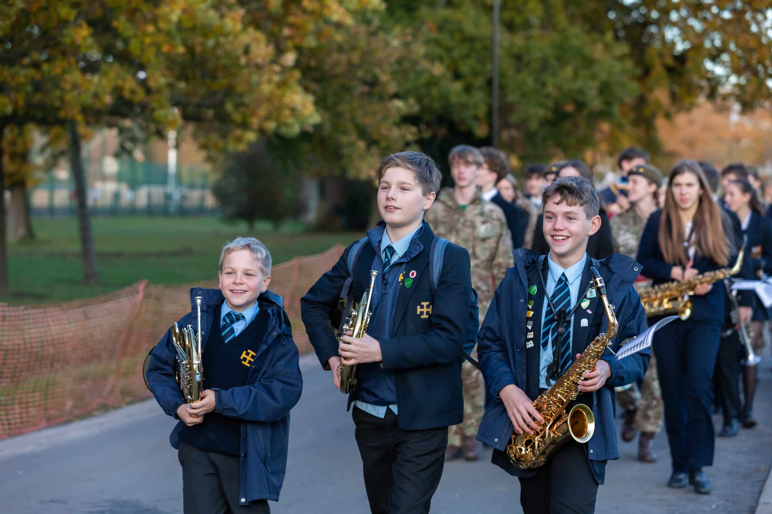 Welcoming British Army Music Band Sandhurst