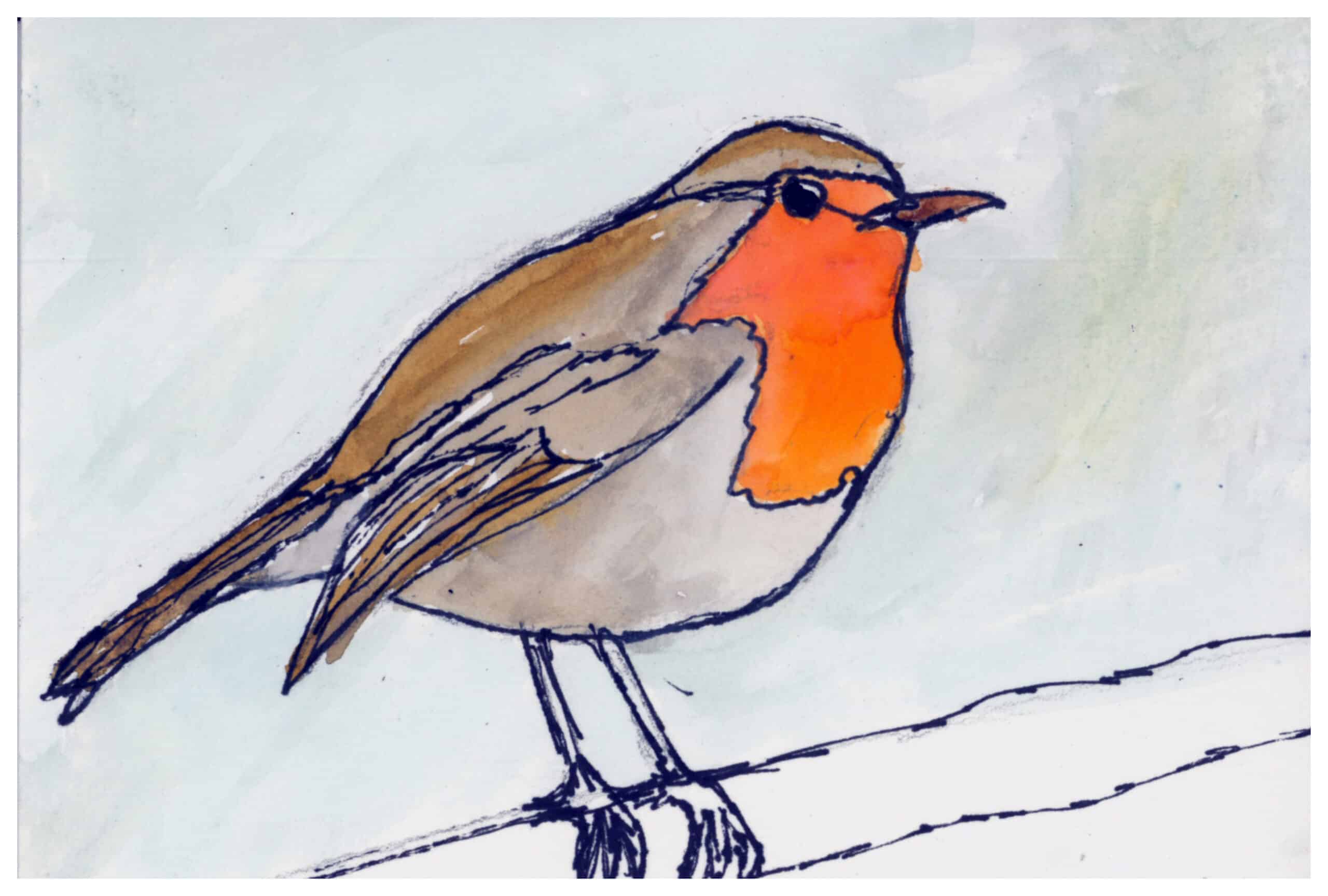 Christmas Cards using Watercolour