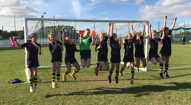 Cranleigh Prep U11 girls football team through to National Finals