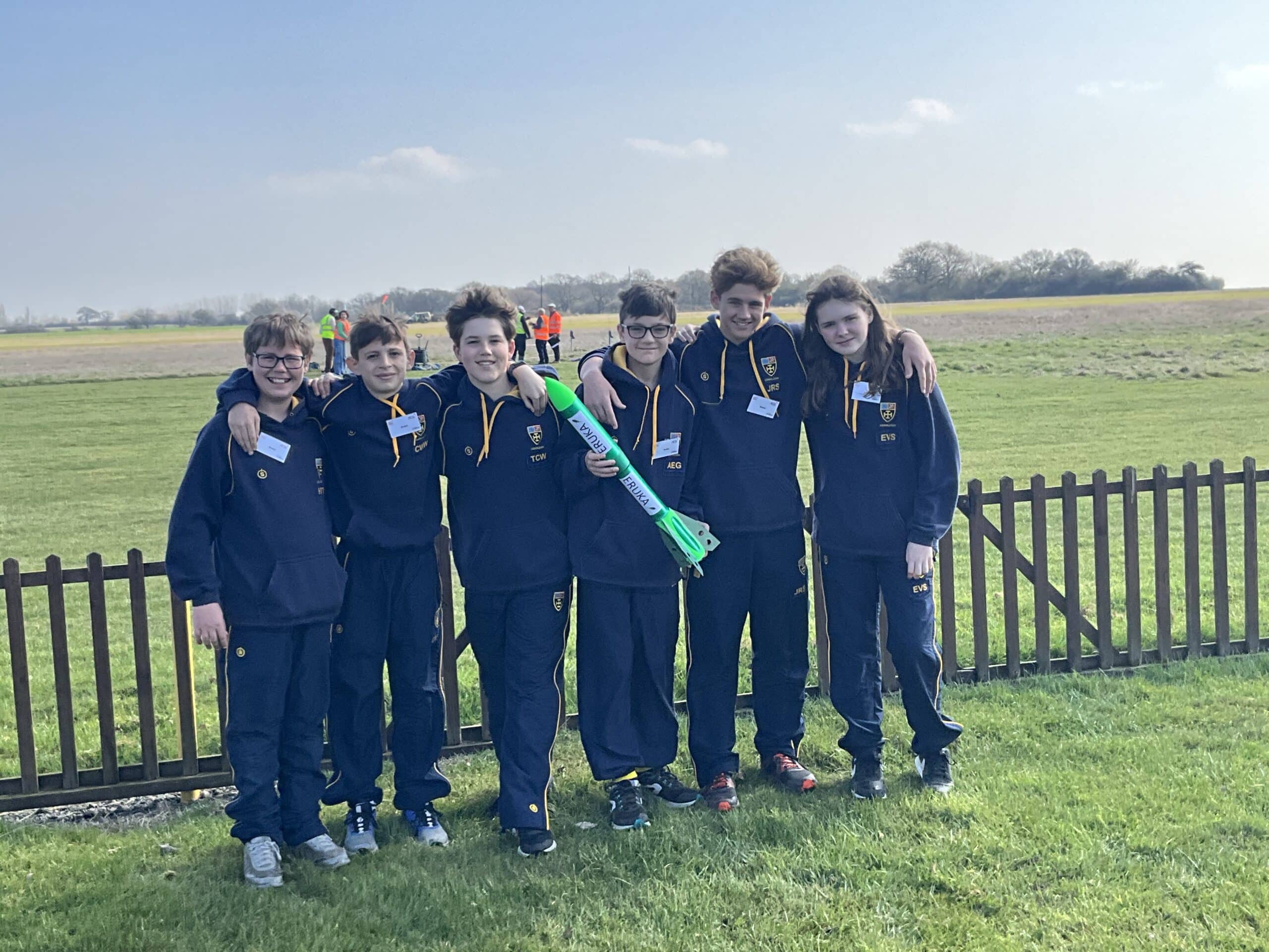 Launching our own rocket in the UKROC annual Rocketry competition!