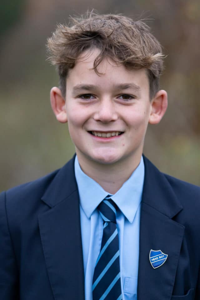 A picture of Cranleigh Prep School's Head Boy for 2025/2026
