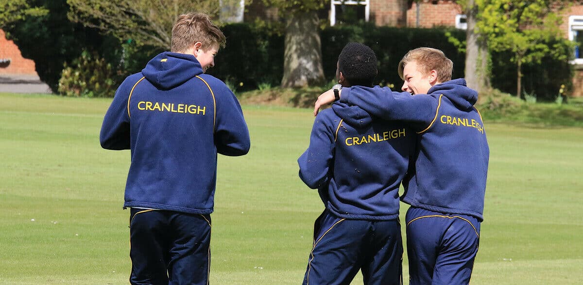 Cranleigh School Students on Claire's Oak