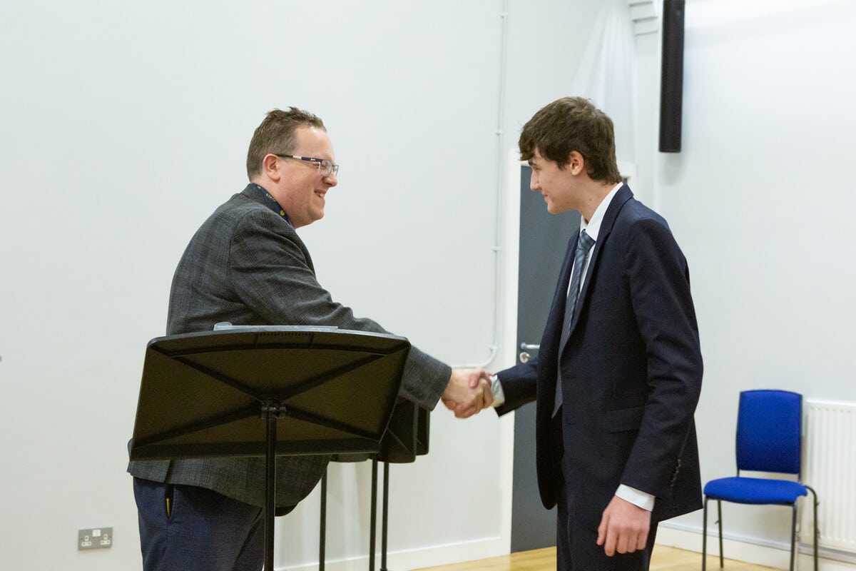 OSCAR WINS PAT DIXON WOODWIND COMPETITION