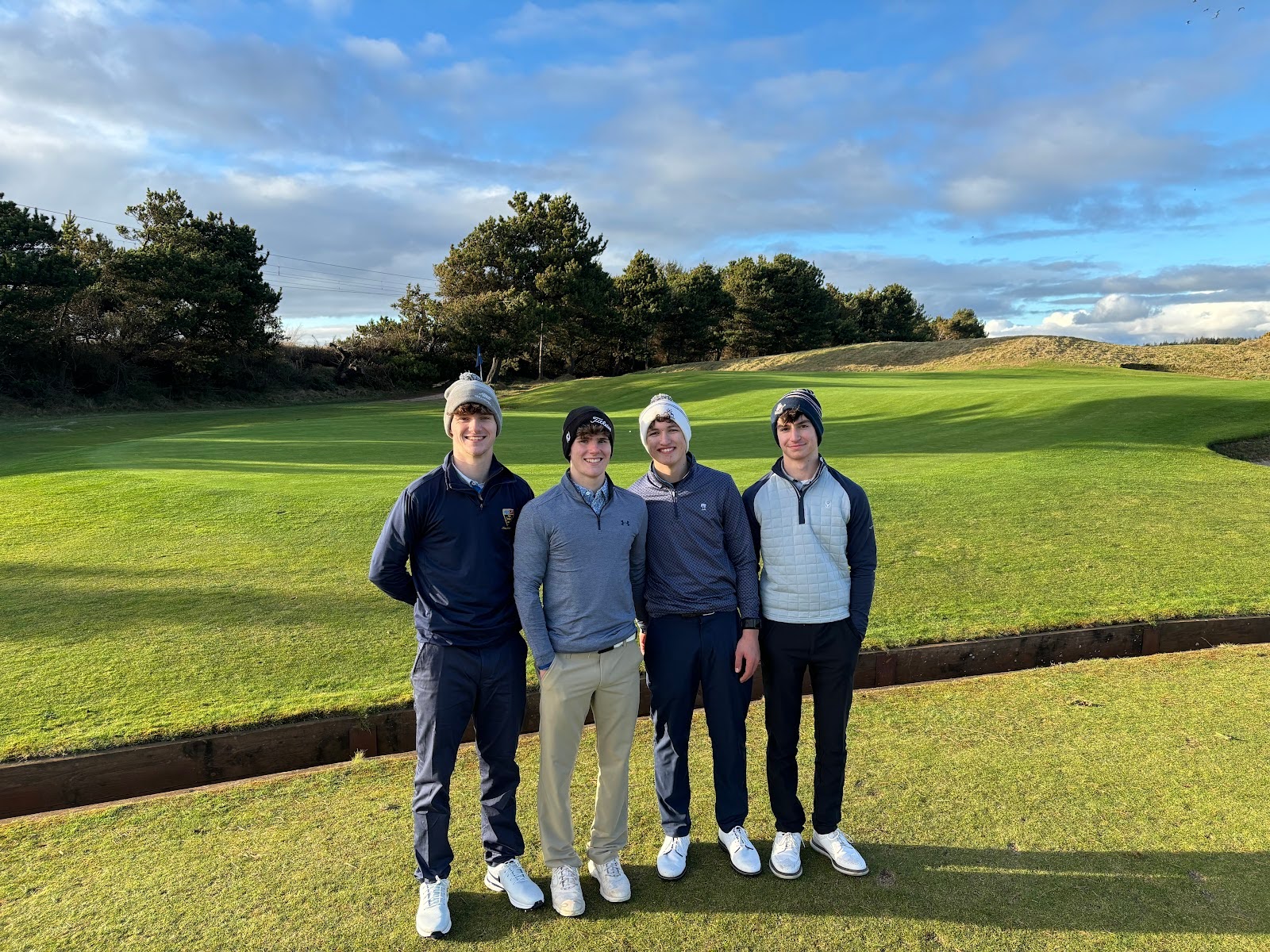 Golf team travel to Scotland for Swifts Schools Golf Tour