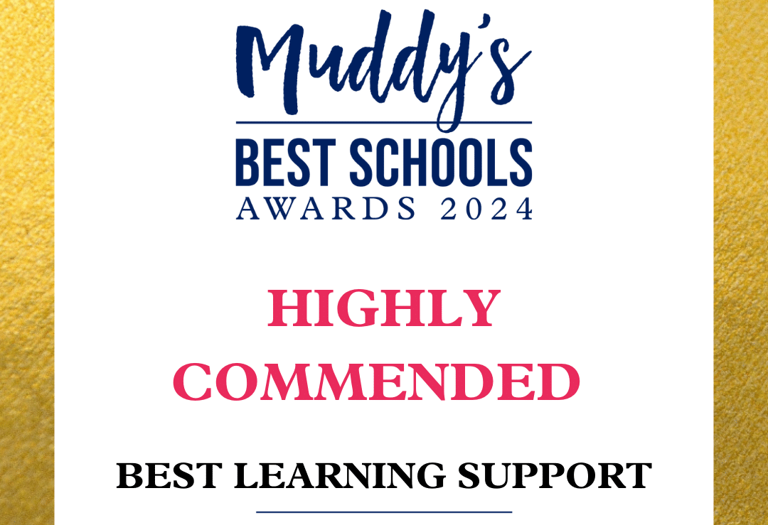 Highly Commended For Best Learning Support