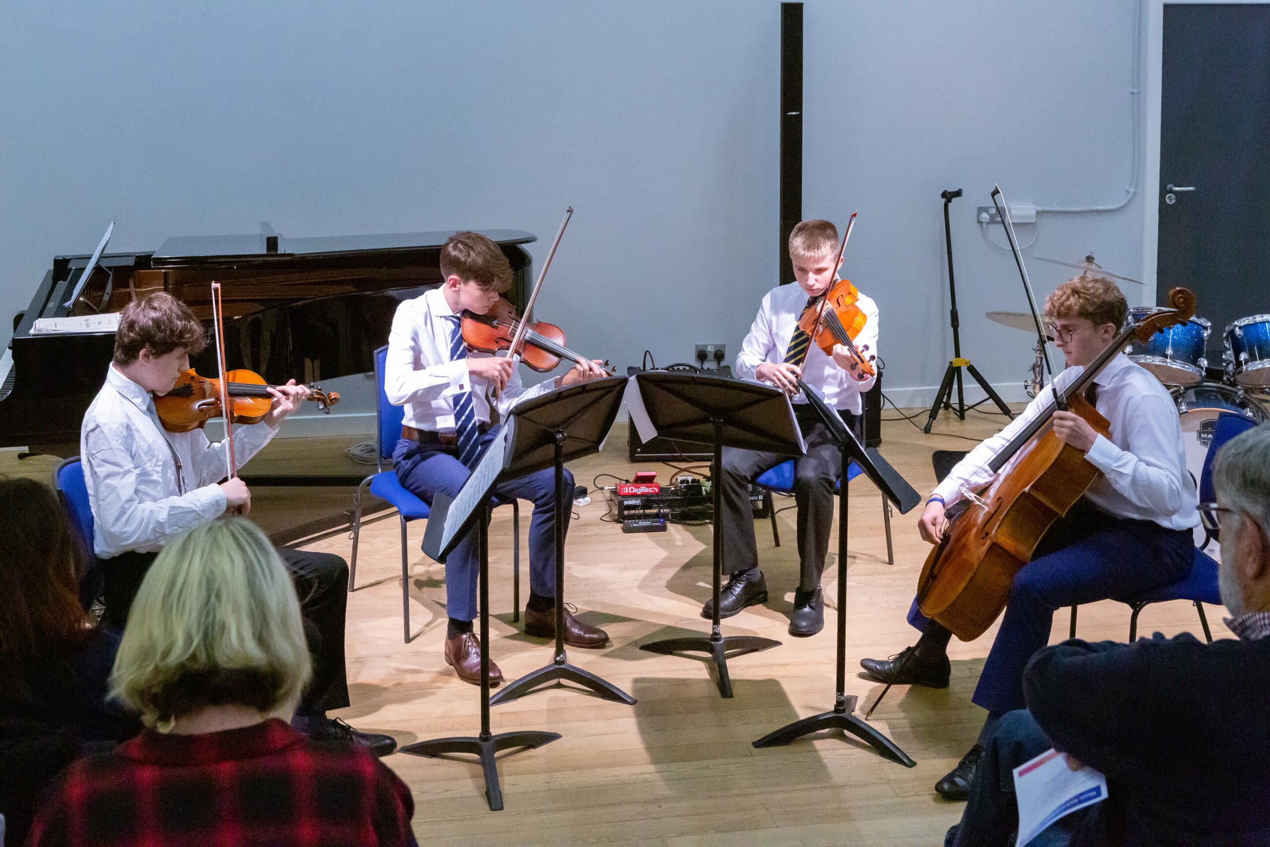 Upper Sixth Music Award Holders in Concert