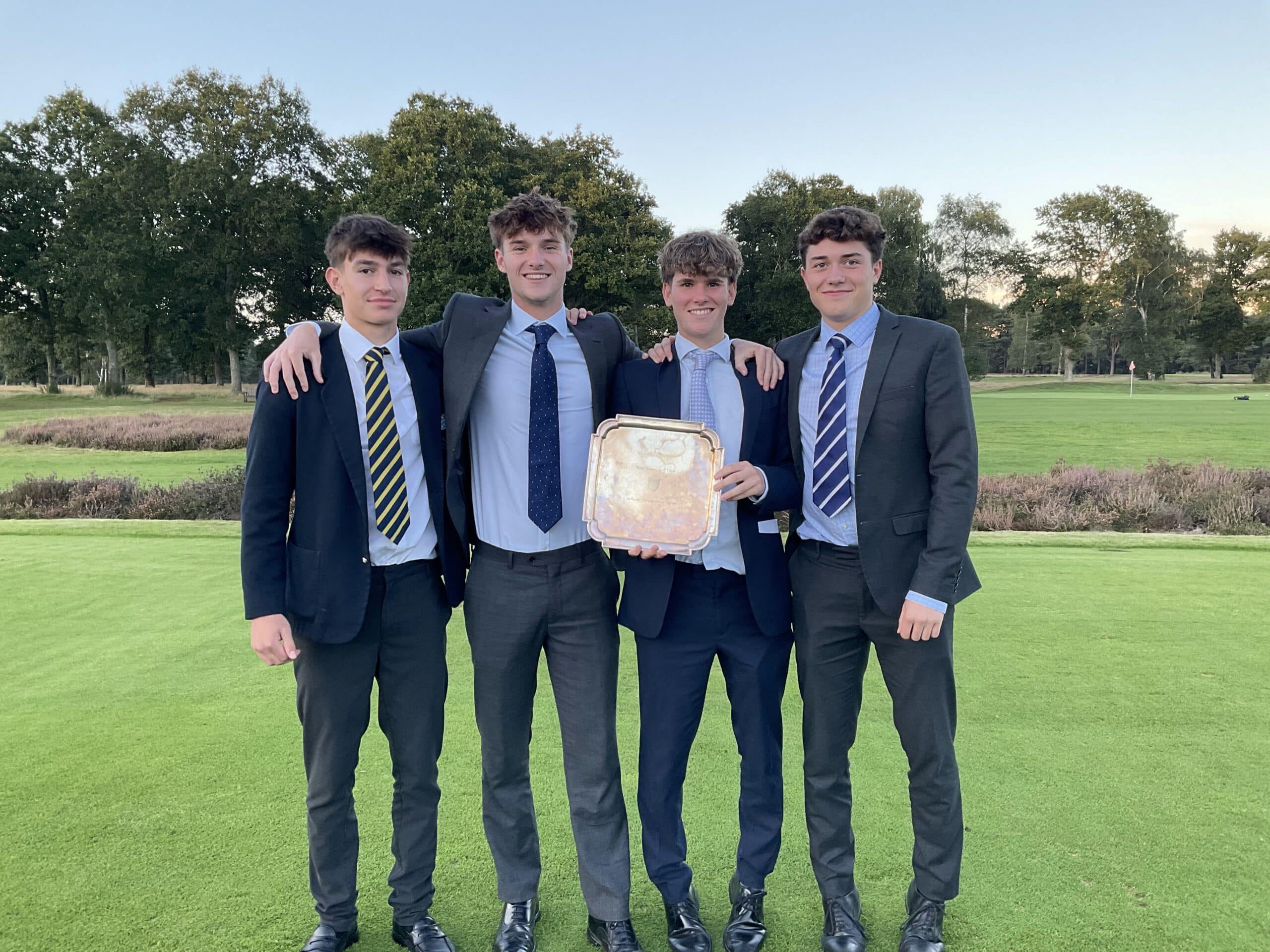Golf team secure first trophy of the season