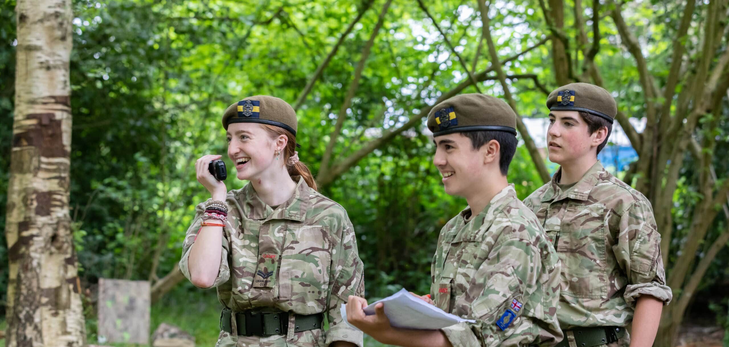 Cranleigh CCF Woodland Activities