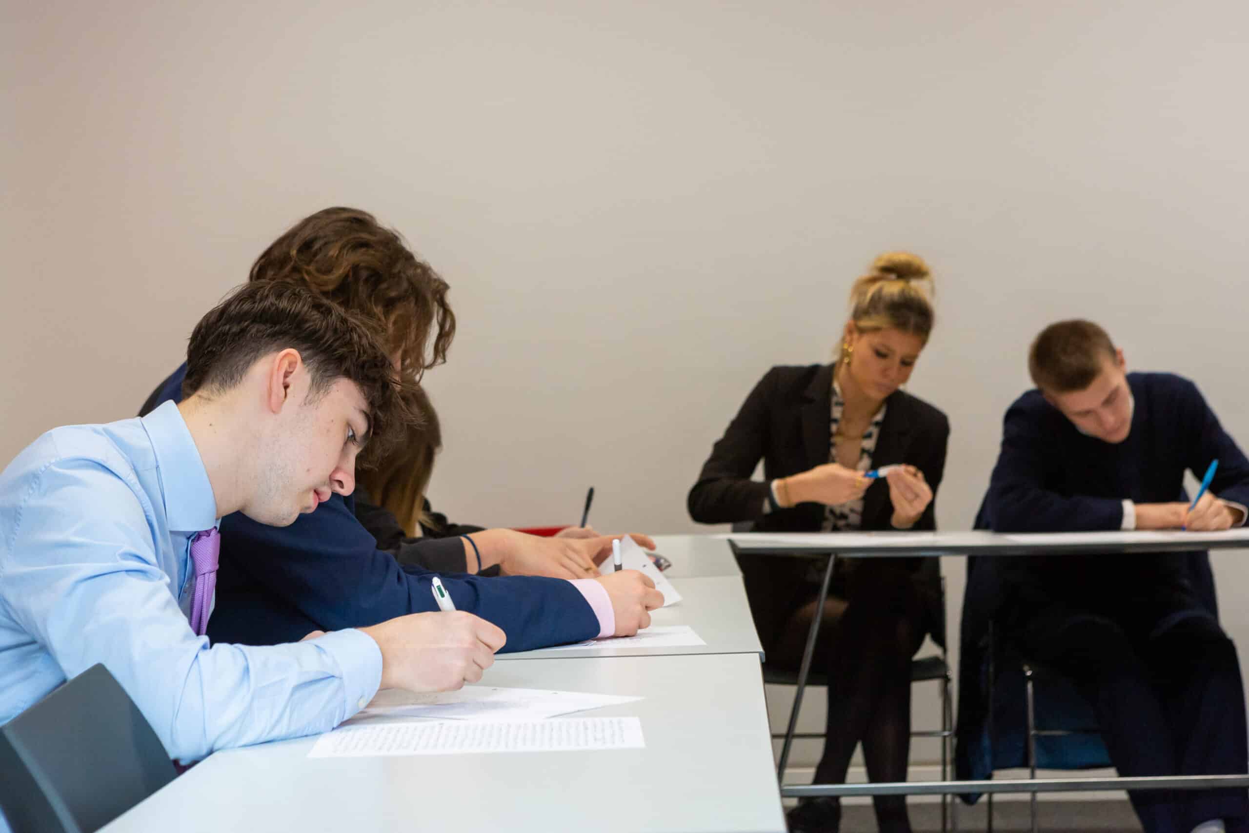 Cranleigh pupils working in class