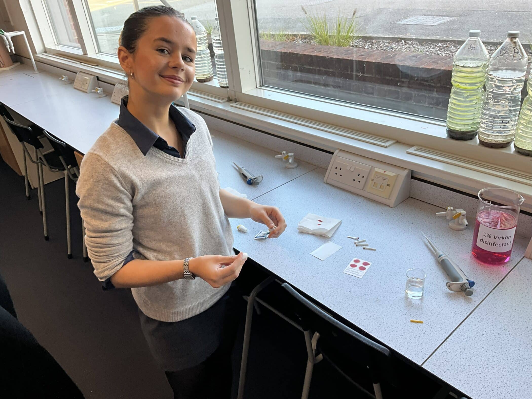 Sixth form biology lesson