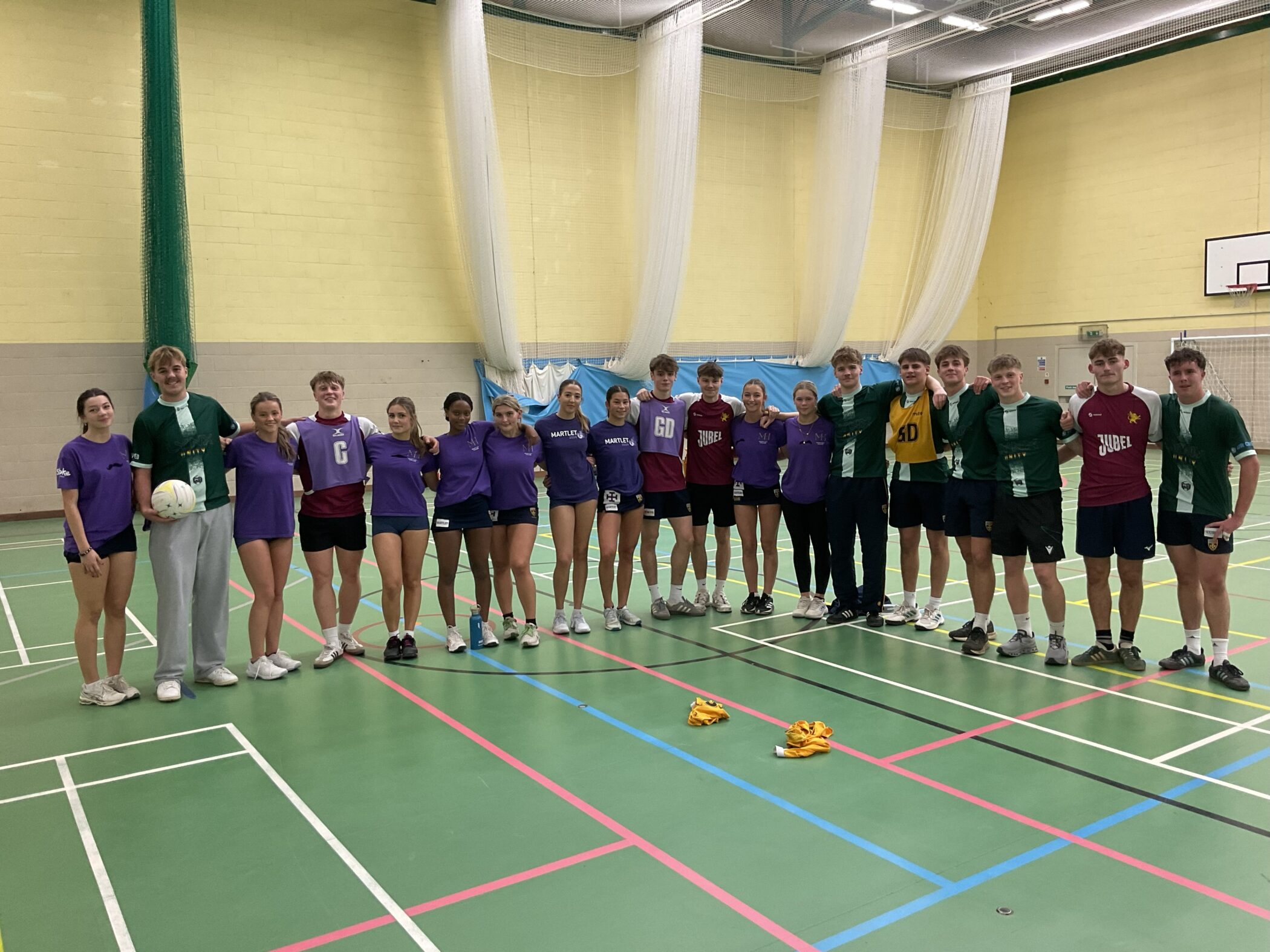 Movember netball game