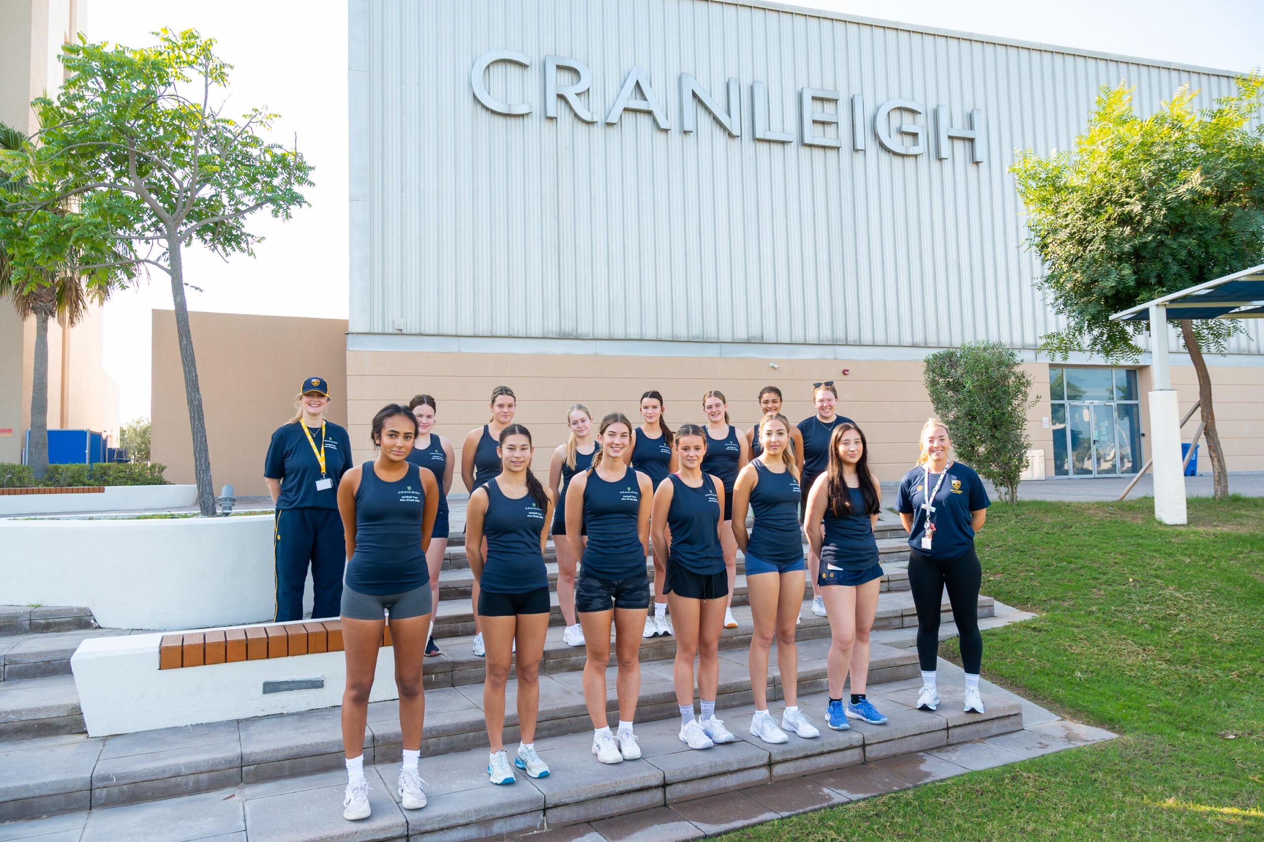 Netball trip to Abu Dhabi