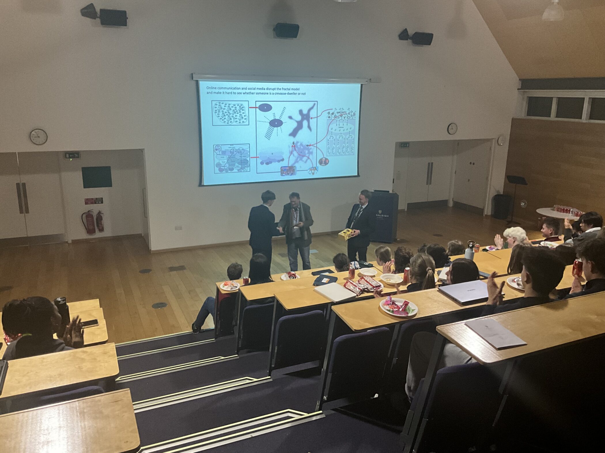 STEM lecture at Cranleigh School