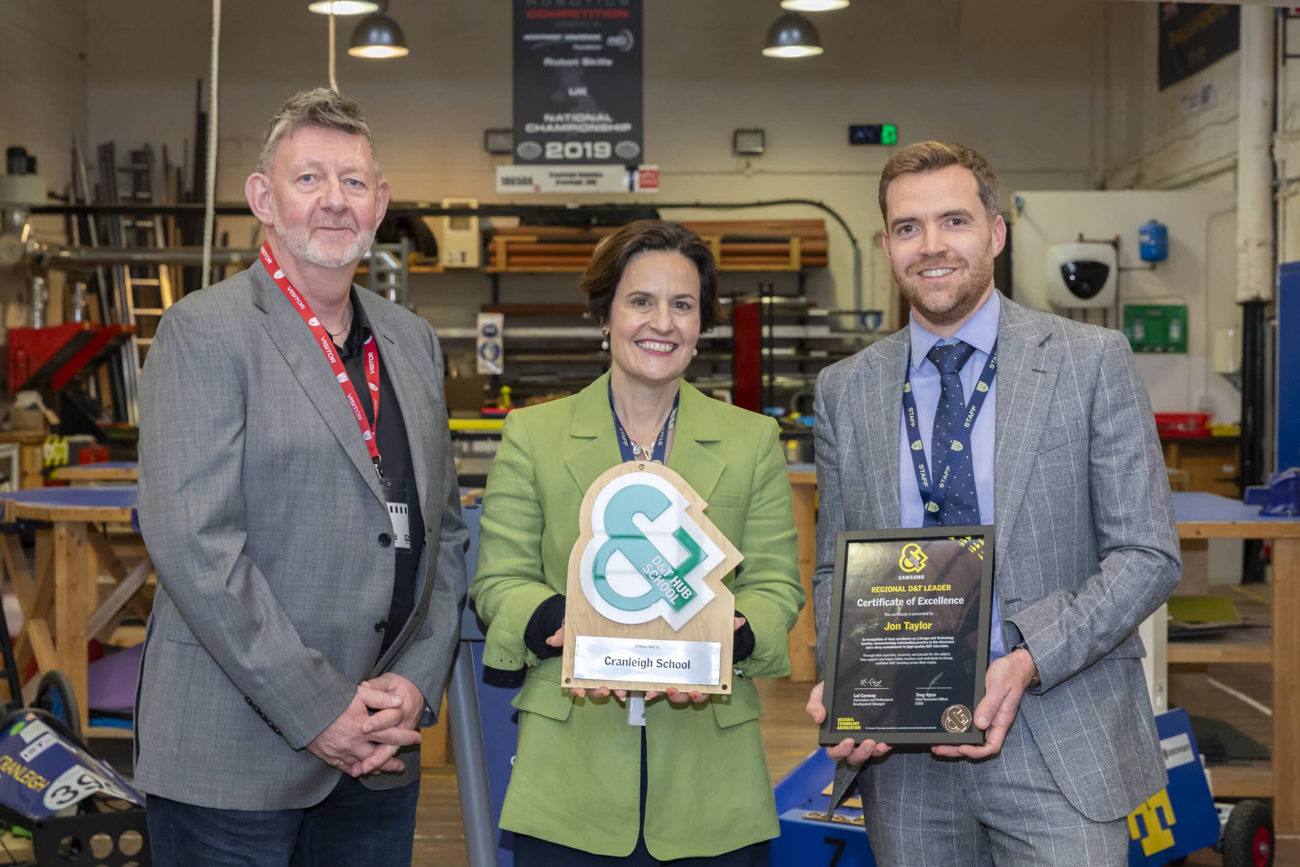 Cranleigh named Design and Technology Association Hub