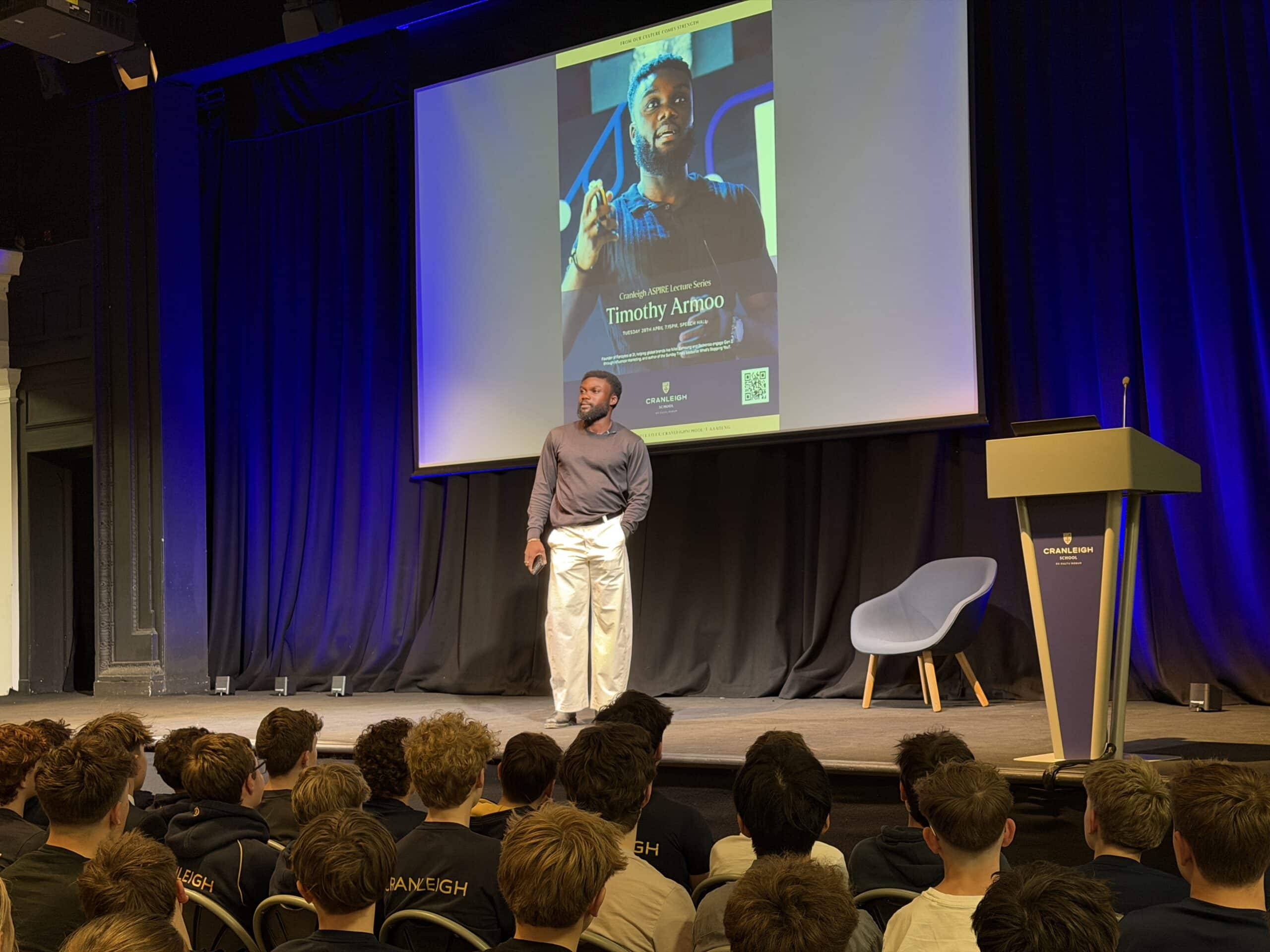 Aspire Lecture Series: Timothy Armoo